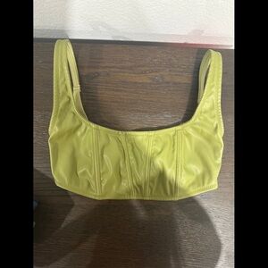 Out from under leather bralette 
Size small
Never worn